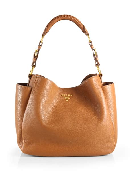 prada vitello lux flap bag|Prada hobo bag.